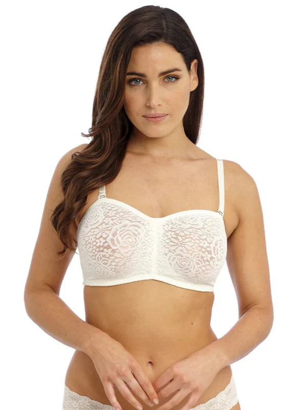 Biustonosz bandeau Halo Lace z koronką