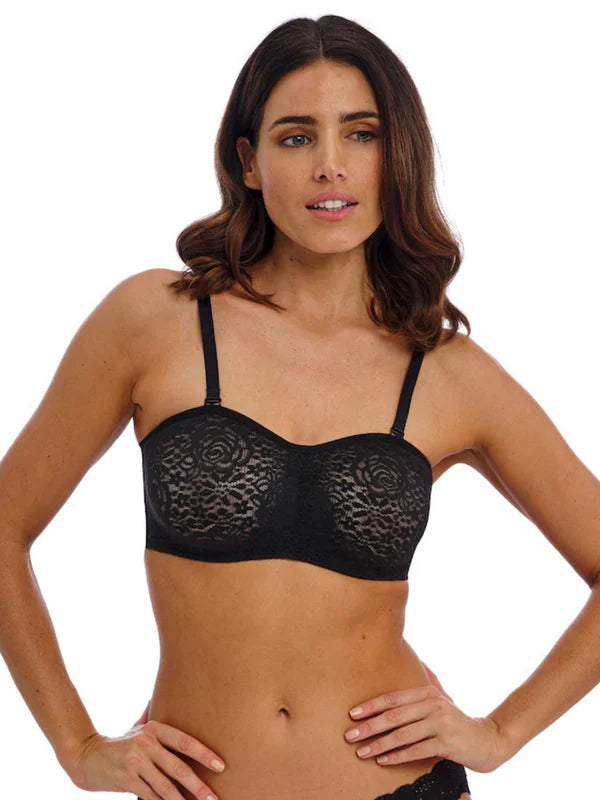 Biustonosz bandeau Halo Lace z koronką