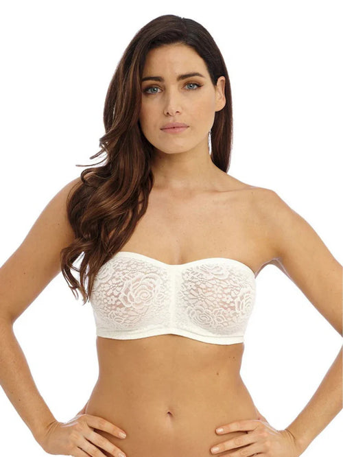 Biustonosz bandeau Halo Lace z koronką